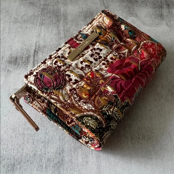 Brahmin Floral BiFold Wallet HannahMarketplace Melbourne Genuine Leather